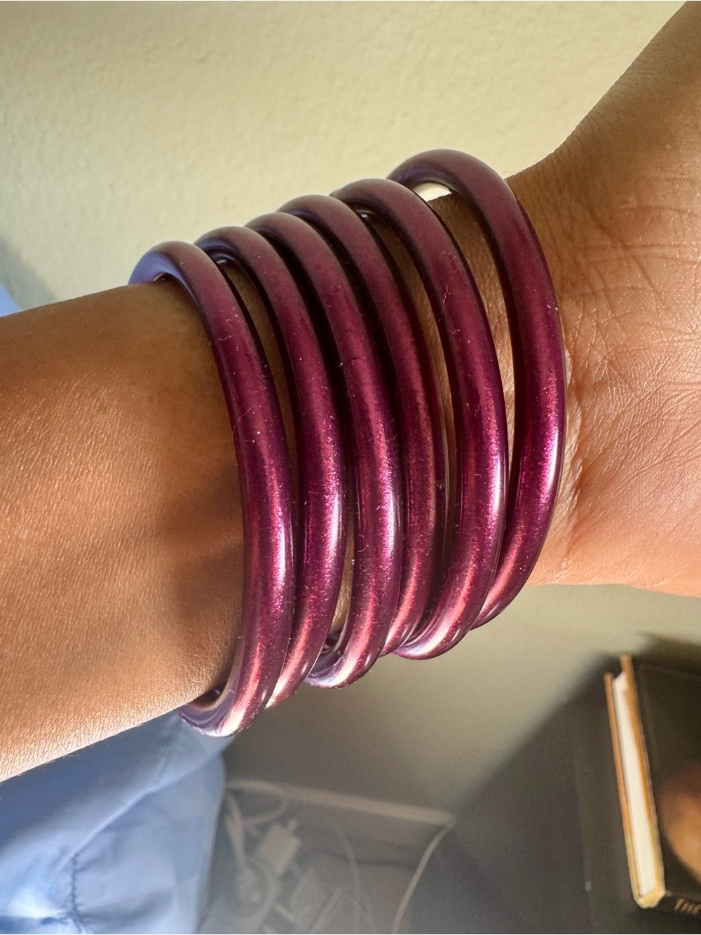 Budhagirl- set of 6 in Purple